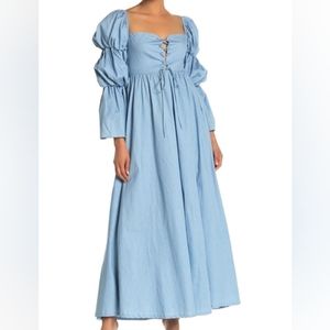Tov Denim peasant dress
